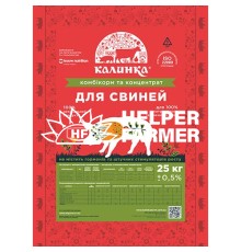 Комбікорм для поросят ТМ «Калинка» 7033, Для відгодівлі свиней від 60 кг, 25 кг