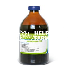 Броваферан 100 (ДЛЯ ТВАРИН) розчин для ін'єкцій, 100 мл