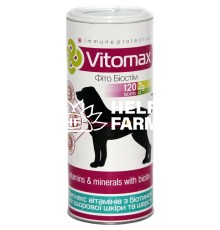 Витамины Vitomax 200121 для собак противоаллергический комплекс, 120 таблеток