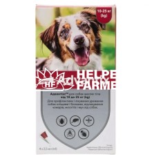 Адвантикс Bayer капли от заражений экто паразитами для собак 10-25 кг, 4 пипетки