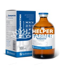 Бровермектин 1% (ДЛЯ ТВАРИН) розчин для ін'єкцій, 100 мл