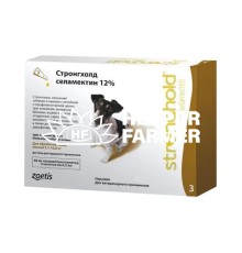 Стронгхолд 12% краплі від паразитів для собак 5,1-10 кг, 1 піпетка по 0,5 мл