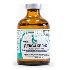 Декса-кел 02 (ДЛЯ ЖИВОТНЫХ) водный инъекционный раствор, 50 мл