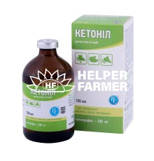 Кетоніл (ДЛЯ ТВАРИН) розчин для ін'єкцій, 100 мл