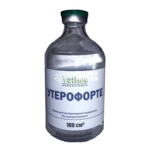 Утерофорте (ДЛЯ ЖИВОТНЫХ) раствор, 100 мл