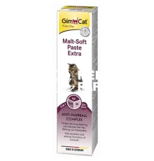 Мальт-Паста GimCat Malt-Soft Екстра для виведення шерсті, 100 г