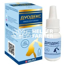 Дуодекс очні та вушні краплі для собак та котів, 10 мл