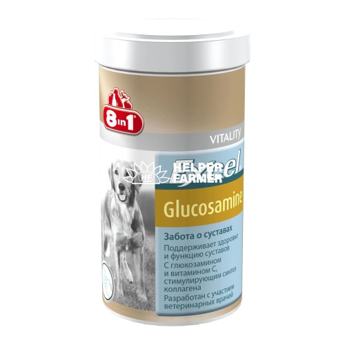 Хондропротектор 8in1 Excel Glucosamine для собак, 55 таблеток