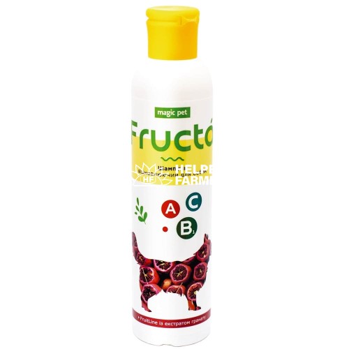 Шампунь Magic Pet Fructa Гранатовый восстанавливающий для собак, 220 мл Шампунь Magic Pet Fructa Гранатовый восстанавливающий для собак, 220 мл
