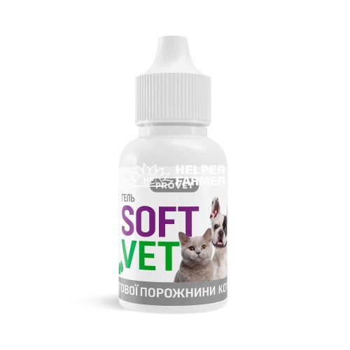 Гель ProVET SoftVet для гигиены полости рта у собак и кошек, 15 мл