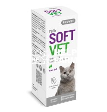 Гель ProVET SoftVet для гігієни ротової порожнини у собак і котів, 15 мл