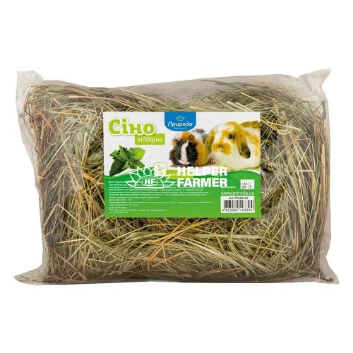 Сіно для гризунів Природа PR240339 лугове м'ята, 200 г