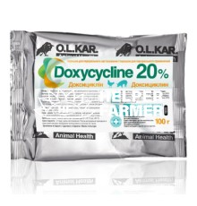 Доксициклін 20% (ДЛЯ ТВАРИН) порошок, 100 г