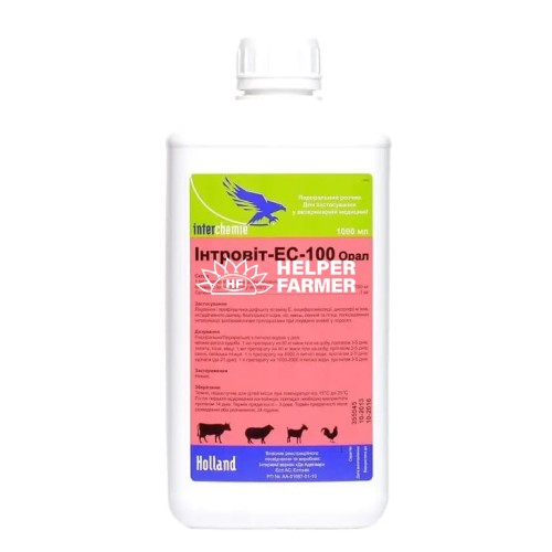 Интровит А+орал (ДЛЯ ЖИВОТНЫХ) раствор оральный, 1 л