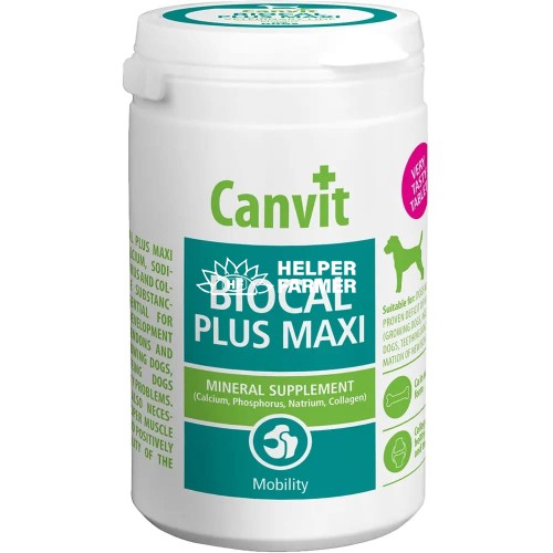 Вітаміни для собак Canvit Biocal Plus Maxi, 230 г Вітаміни для собак Canvit Biocal Plus Maxi, 230 г