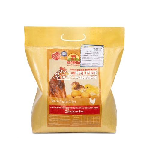 Комбікорм Калинка Стартер для курчат несучок (1-8 тижнів) 7019_5, 100% готовий корм старт, 5 кг