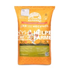 Комбікорм Калинка Стартер для курчат несучок (1-8 тижнів) 7019_25, 100% готовий корм старт, 25 кг