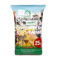 Комбикорм Селянський корм для сельскохозяйственной птицы с 4-й недели (6625), 25 кг