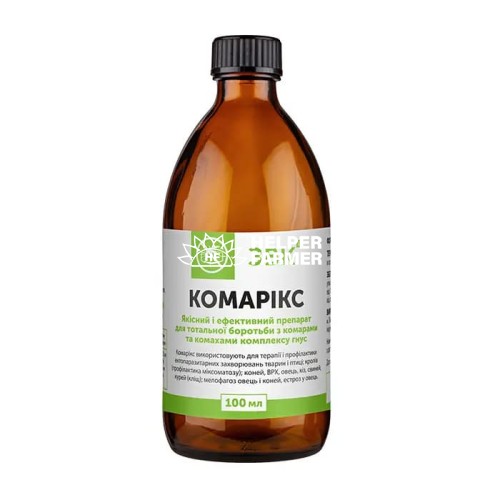 Комарикс (ДЛЯ ЖИВОТНЫХ) препарат для борьбы с комарами и насекомыми комплекса гнус, 100 мл