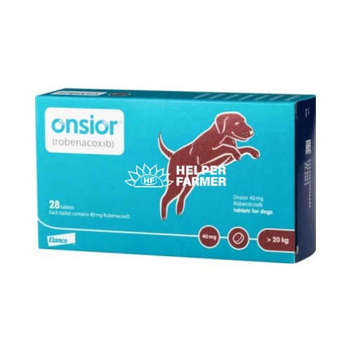 Онсіор для собак, 6 таблеток по 40 мг