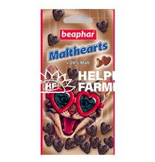 Ласощі для кішок Beaphar Malthearts серця з мальт-пастою для виведення вовни зі шлунка, 150 штук