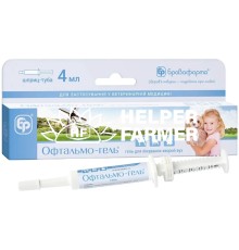 Офтальмо-гель (ДЛЯ ТВАРИН), 4 мл