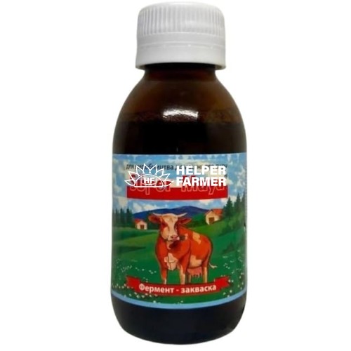 Фермент рідкий Super Maya молокозгортаючий (реннін) для сиру, 88 мл