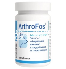АртроФос Dolfos ArthroFos для собак з глюкозаміном і хондроітином, 60 таблеток