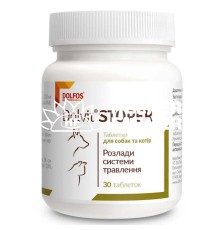 Долвит Dolfos Dolvit Stoper для лечения диареи у собак и кошек, 30 таблеток