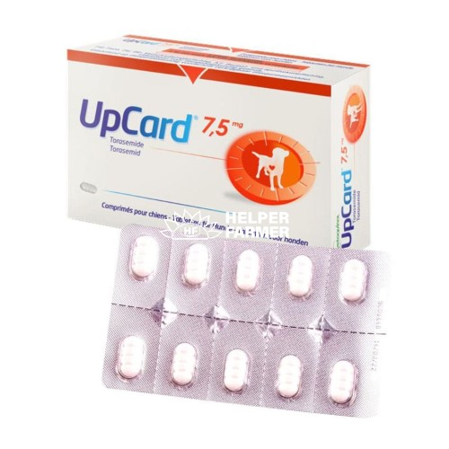АпКард UpCard (ДЛЯ ЖИВОТНЫХ) таблетки по 7,5 мг №10