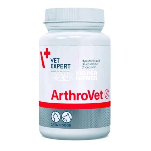Артровет (ArthroVet) (ДЛЯ ТВАРИН) профілактика і лікування порушень функцій суглобових хрящів і суглобів, 60 таблеток