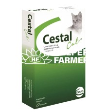 Цестал Кэт таблетки от глистов со вкусом печени для кошек, 1 таблетка