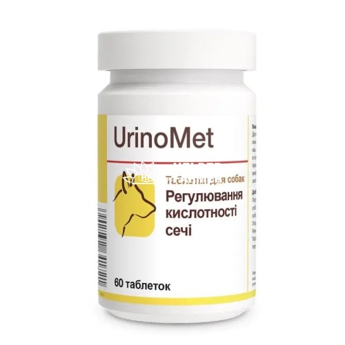 Уриномет Dolfos UrinoMet регулятор кислотности мочи у собак, 60 таблеток