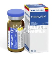 Триколін (ДЛЯ ТВАРИН) розчин пероральний, 10 мл