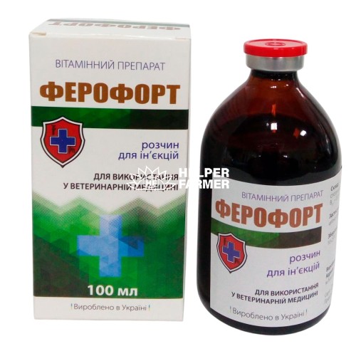 Ферофорт (ДЛЯ ТВАРИН), 100 мл Ферофорт (ДЛЯ ТВАРИН), 100 мл