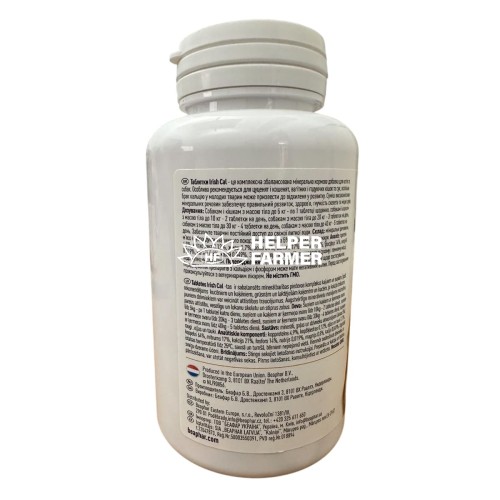 Beaphar Irish Cal Tablets – таблетки з кальцієм та фосфором для котів і собак