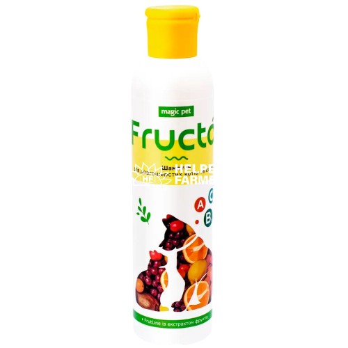 Шампунь Magic Pet Fructa Фруктовый микс для длинношерстных собак и кошек, 220 мл