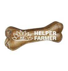 Лакомство для собак Trixie 27612 Косточка для собак прессованная жевательная натуральная кожа 12 см, 60 г 2 шт