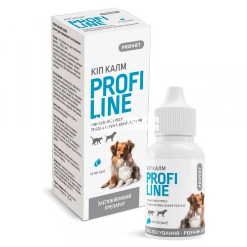 ProVet Profiline Кіп Калм заспокійливі краплі для собак та котів, 10 мл