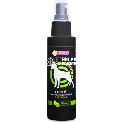 Спрей для собак Vitomax Platinum Противопаразитарный, 100 мл