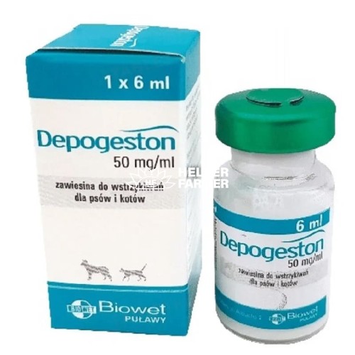 Депогестон (ДЛЯ ЖИВОТНЫХ) раствор для инъекций, 6 мл