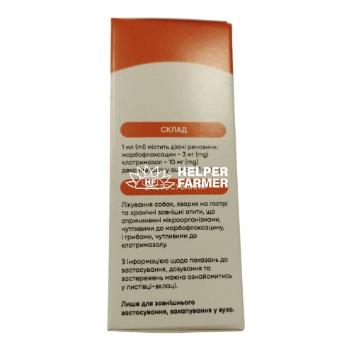 Ушные капли Отодеф для собак, 10 мл