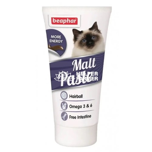 Мальт-Паста Beaphar Malt-Paste для виведення шерсті зі шлунка, 25 г Мальт-Паста Beaphar Malt-Paste для виведення шерсті зі шлунка, 25 г