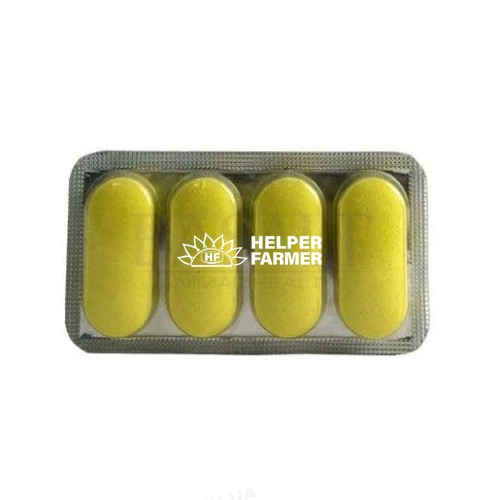 Свічки внутрішньоматкові (ДЛЯ ТВАРИН) піноутворюючі з фуразолідоном, 4 штуки