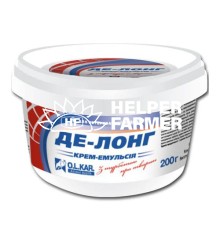 Крем-емульсія Де-лонг (ДЛЯ ТВАРИН) з декаметоксином, 200 г банка