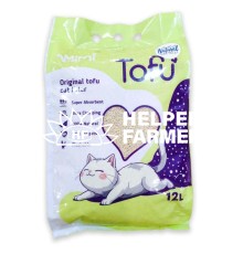 Наполнитель соевый для кошачьего туалета MiMi CAT TOFU классический, 12 л