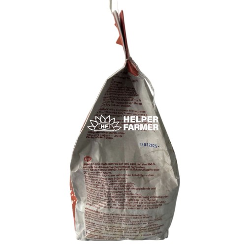 Соевый наполнитель для кошачьего туалета MiMi CAT TOFU с ароматом персика, 6 л