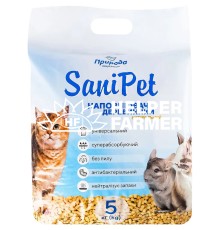 Наполнитель древесный Sani Pet Универсальный, 5 кг