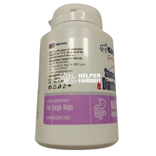 GiGi Stomach Health & Diarrhea Stop препарат для нормалізації функції травної системи 80 таб