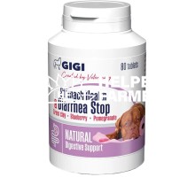 GiGi Stomach Health & Diarrhea Stop препарат для нормализации функции пищеварительной системы 80 таб